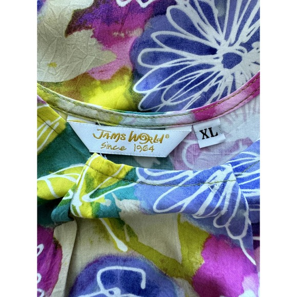 Jams World Vintage Hattie Mixed Floral Print Dress - Picture 4 of 6